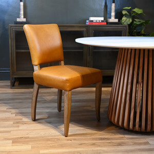 Dahl Upholstered Leather Dining Chair